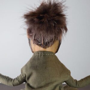 Neil Hughes Puppet Illustration | The Meditator