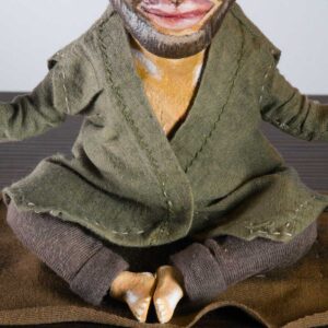 Neil Hughes Puppet Illustration | The Meditator