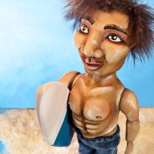 Neil Hughes Puppet Illustration | The Seeker