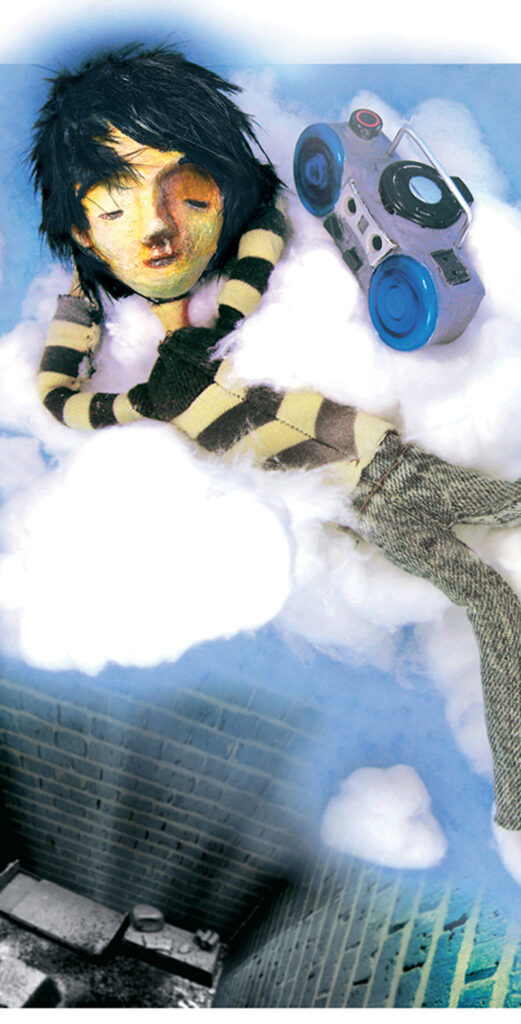 Neil Hughes Puppet Illustration | Dreamers | Hiromi