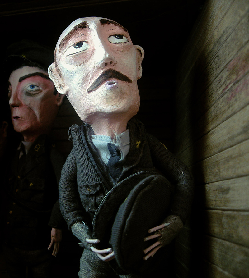 Neil Hughes Puppet Illustration | Journeys End