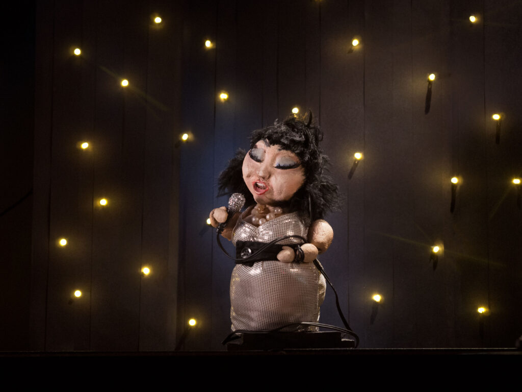 Neil Hughes Puppet Illustration | The Gossip | Beth Ditto