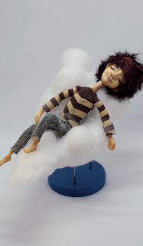 Neil Hughes Puppet Illustration | Dreamers | Hiromi Model
