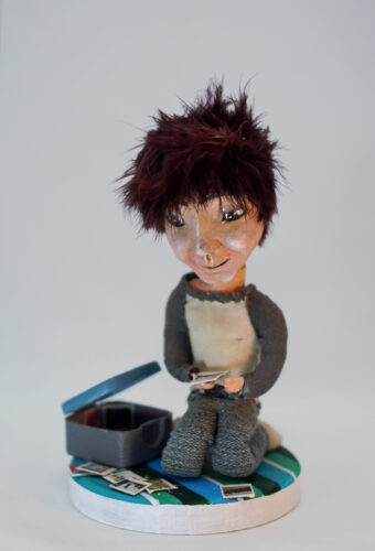 Neil Hughes Puppet Illustration | Memories | Jason Model